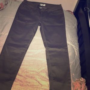 Olive green jeans.    Size 11/12 but feels like 8
